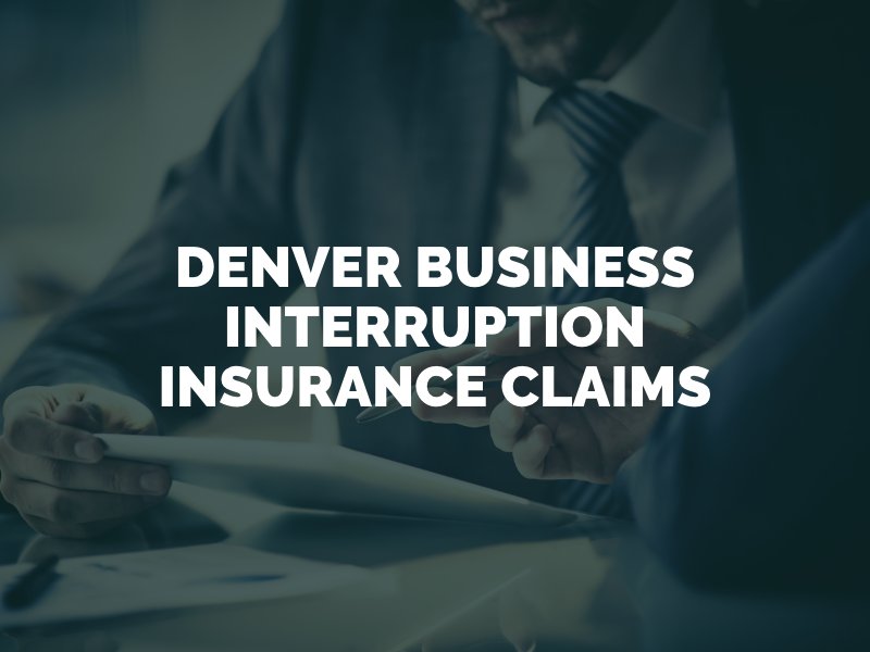 Business owner filing insurance claim