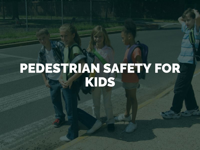 Kids using a crosswalk in Denver, CO
