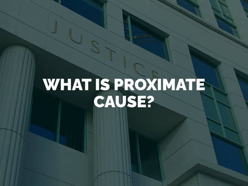 What Is Proximate Cause?